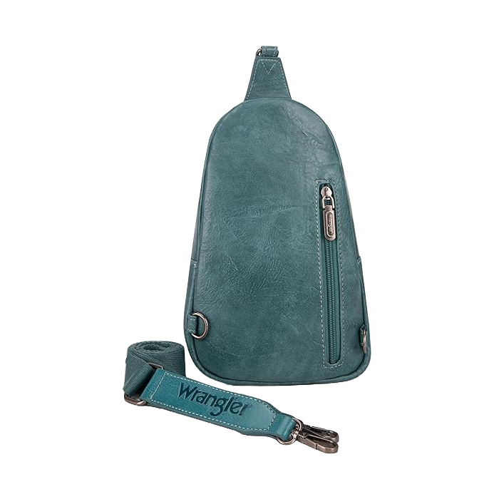 Wrangler Ladies Western Turquoise Crossbody Dual Bag WG87-227TQ
