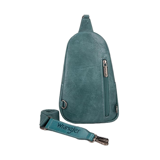 Wrangler Ladies Western Turquoise Crossbody Dual Bag WG87-227TQ