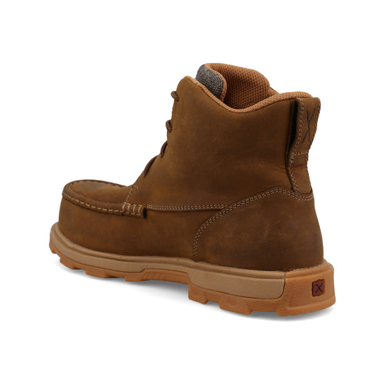 Twisted X Women's 6 Inch UltraLite Distressed Saddle & Eco Dust Brown Boots WULN001