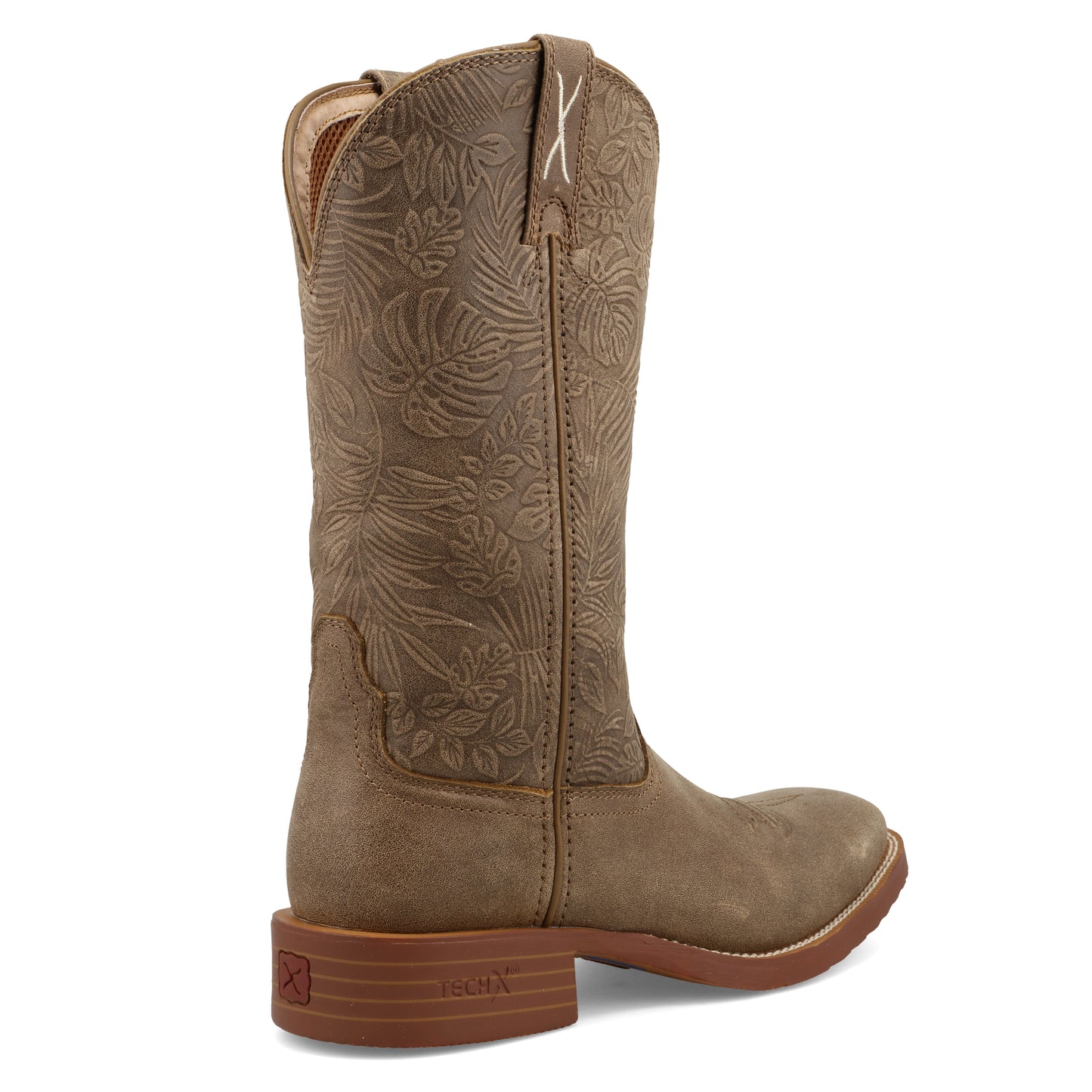Twisted X Ladies Bomber Brown 11" Tech X Western Boot WXTR021