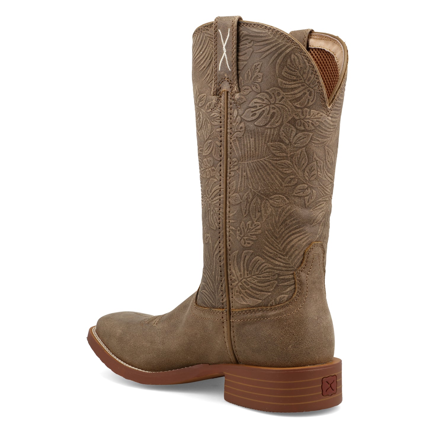 Twisted X Ladies Bomber Brown 11" Tech X Western Boot WXTR021
