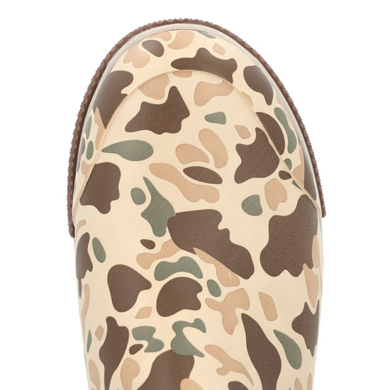 XTRATUF Men's Duck Camo Light Brown Ankle Deck Boot Sport XADSMDCM