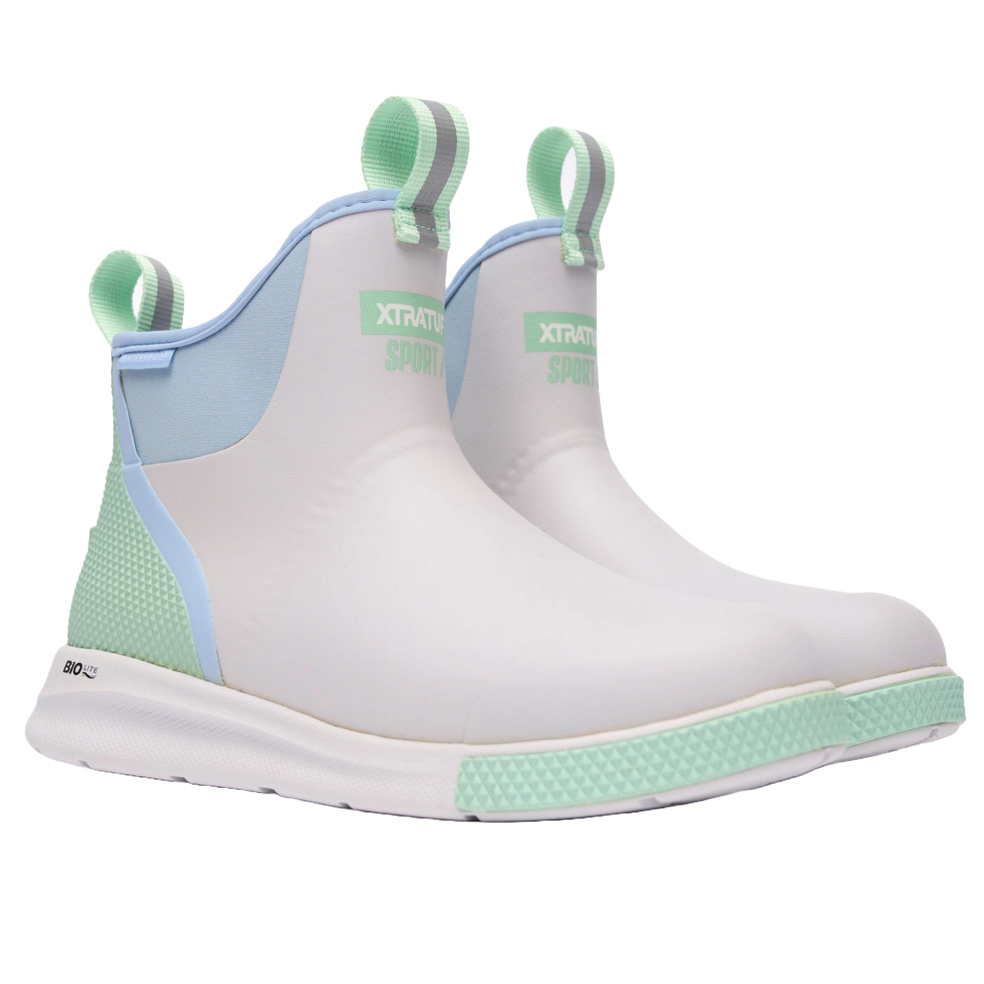 XTRATUF Ladies 6" Light Grey Ankle Deck Boot XADSW110