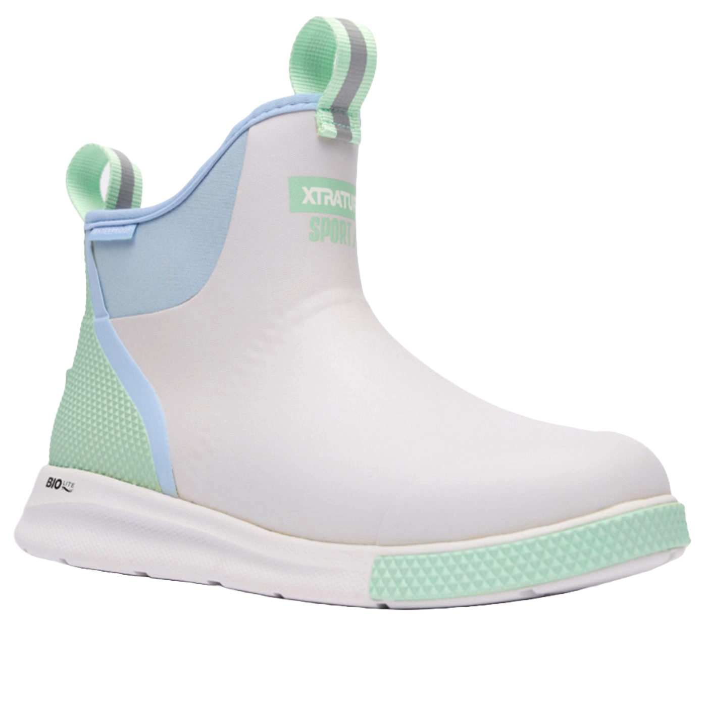 XTRATUF Ladies 6" Light Grey Ankle Deck Boot XADSW110