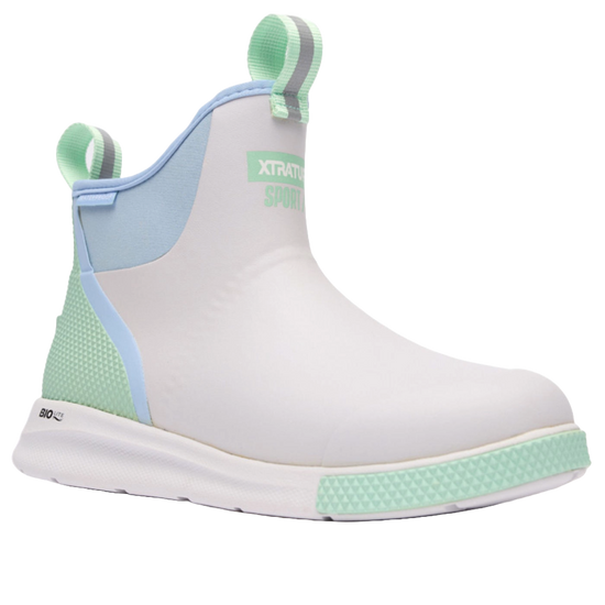 XTRATUF Ladies 6" Light Grey Ankle Deck Boot XADSW110