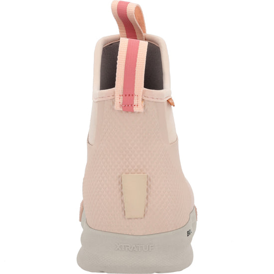 XTRATUF Ladies Sport Blush Peach Ankle Deck Boots XADSW401