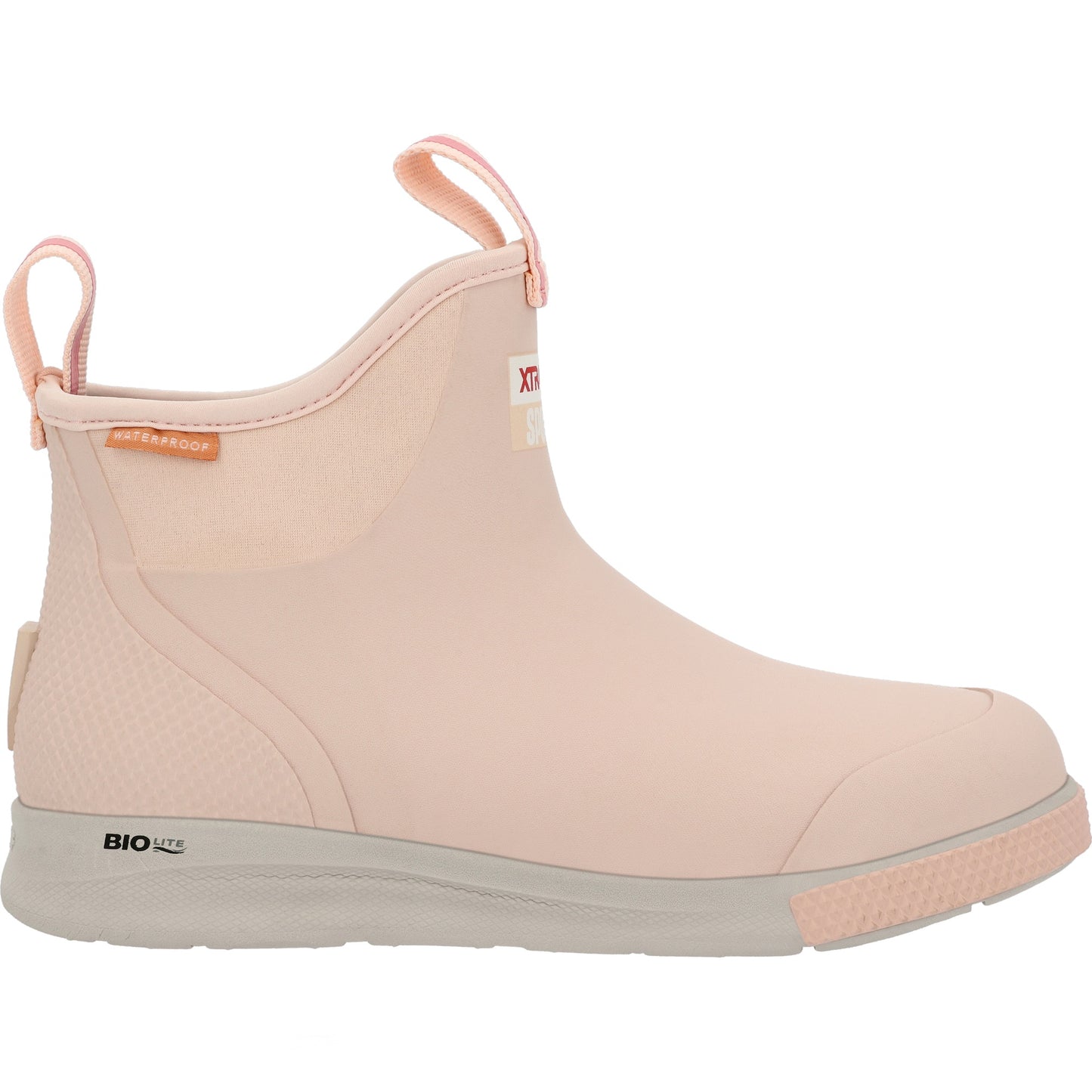 XTRATUF Ladies Sport Blush Peach Ankle Deck Boots XADSW401