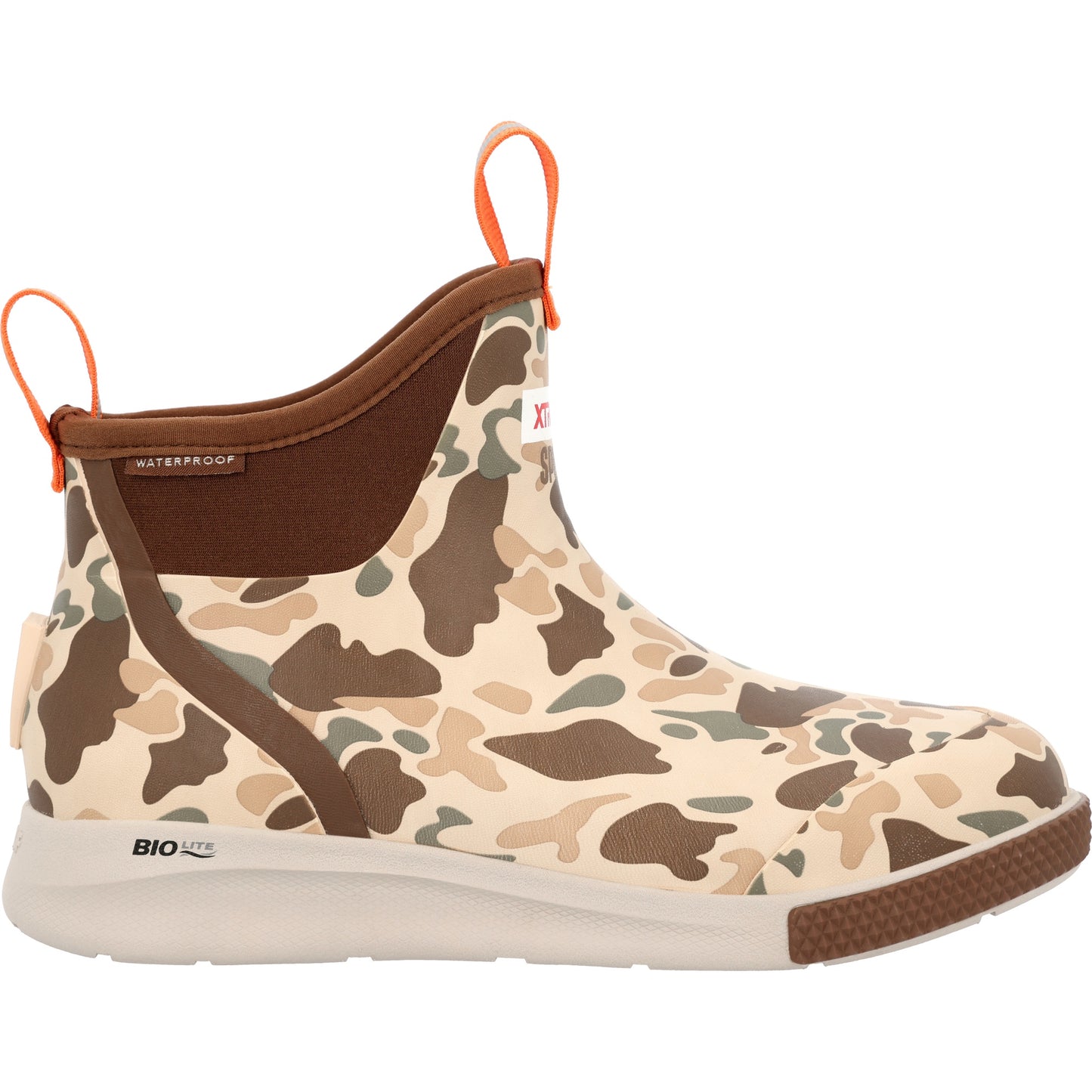 XTRATUF Ladies Sport Duck Camo Ankle Deck Boots XADSWDCM