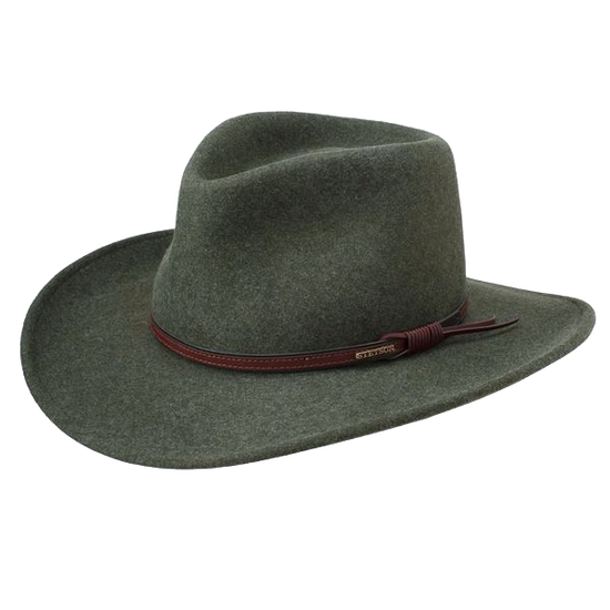 Stetson Bozeman Outdoor Loden Green Cowboy Hat TWBOZE-8130E7