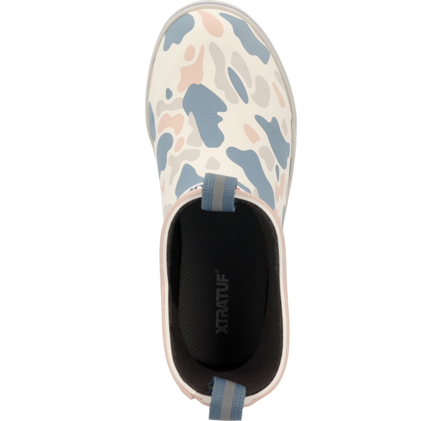 XTRATUF Kid's 4" Outdoor Ivory Duck Camo Deck Boot XKABDC30