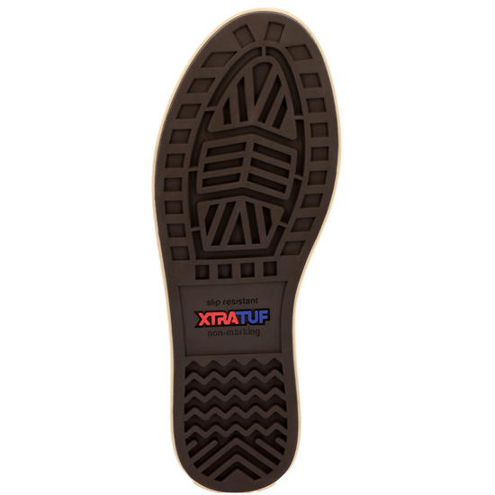 XTRATUF Kids Mossy Oak® Bottomland Ankle Deck Boots XKABMOB