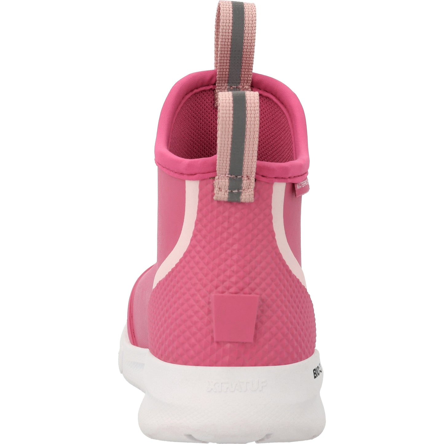 XTRATUF Kid's Pink 4" Outdoor Hot Pink Sport Deck Boot XKADS400