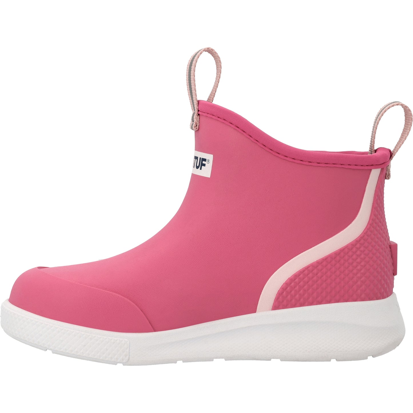 XTRATUF Kid's Pink 4" Outdoor Hot Pink Sport Deck Boot XKADS400