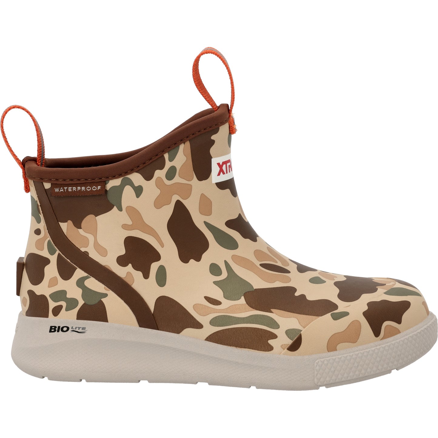 XTRATUF Children's Duck Camo Ankle Deck Boot Sport XKADSDCM