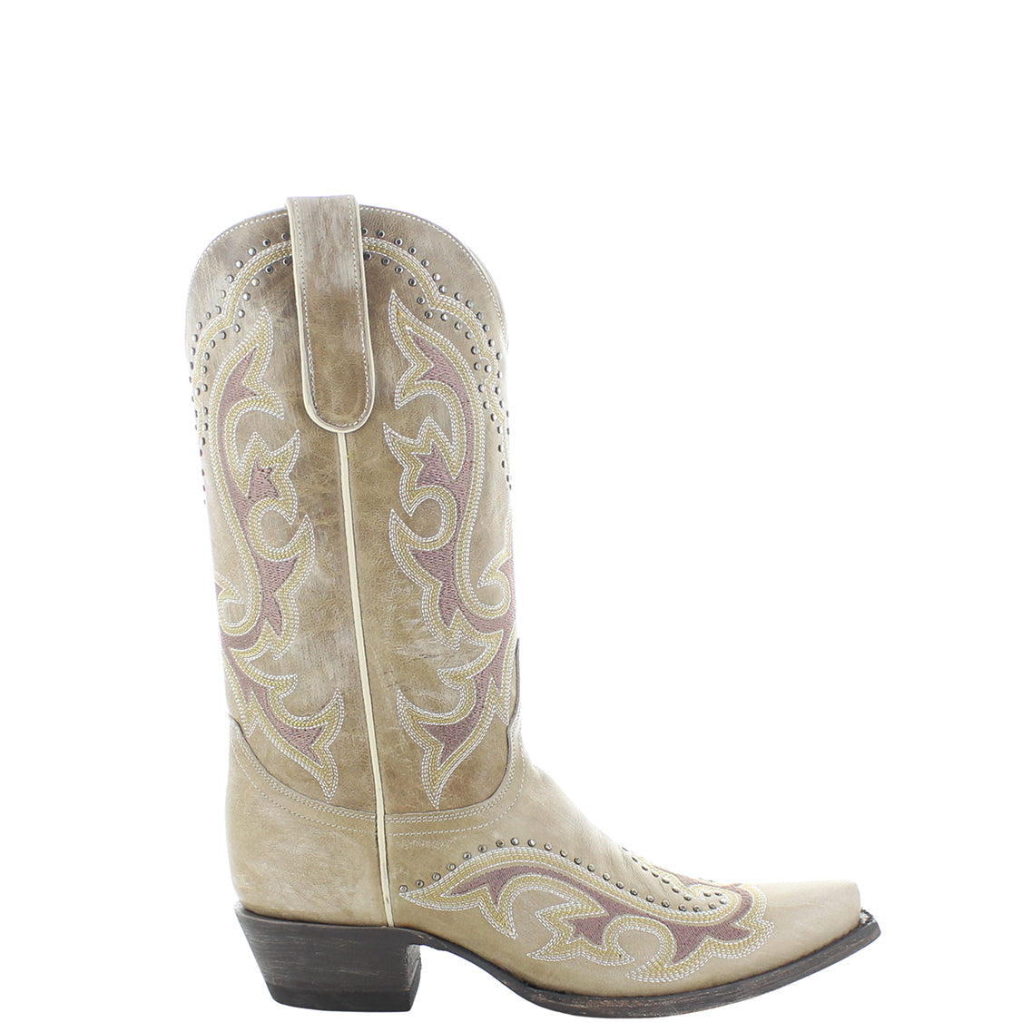 Yippee Ki Yay Ladies Havana Vesuvio Bone Snip Toe Boots YL635-4