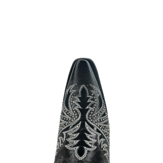 Corral Ladies Embroidered & Studded Black Western Boots Z5209