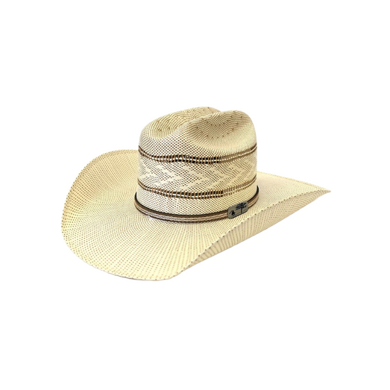 Alamo® Men's Bangora Sunshine Feet Cowboy Straw Tan Hat D52102