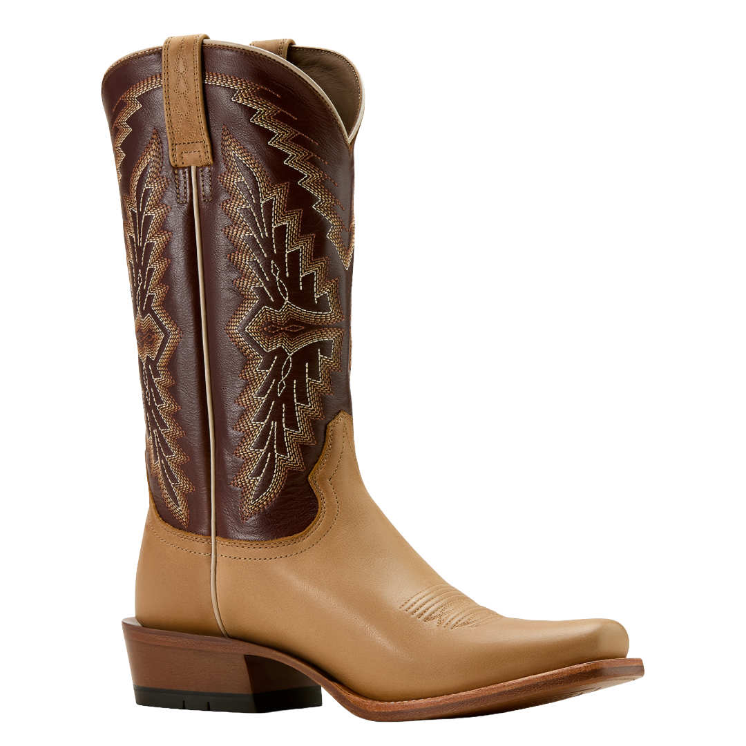 Ariat Men's Futurity Showman Flaxen Tan Western Boot 10061217