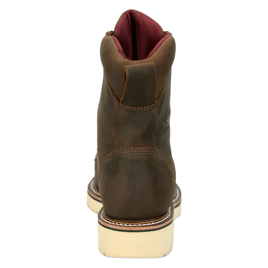 Justin Men's Dayton Dark Brown Leather Work Boot HL281