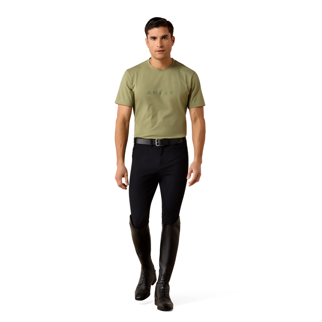Ariat Men's The Logo Oil Green T-Shirt 10078902