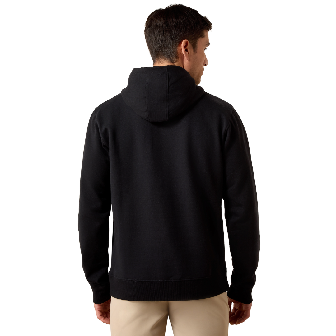 Ariat Men's Martine Black Fleece Hoodie 10079136