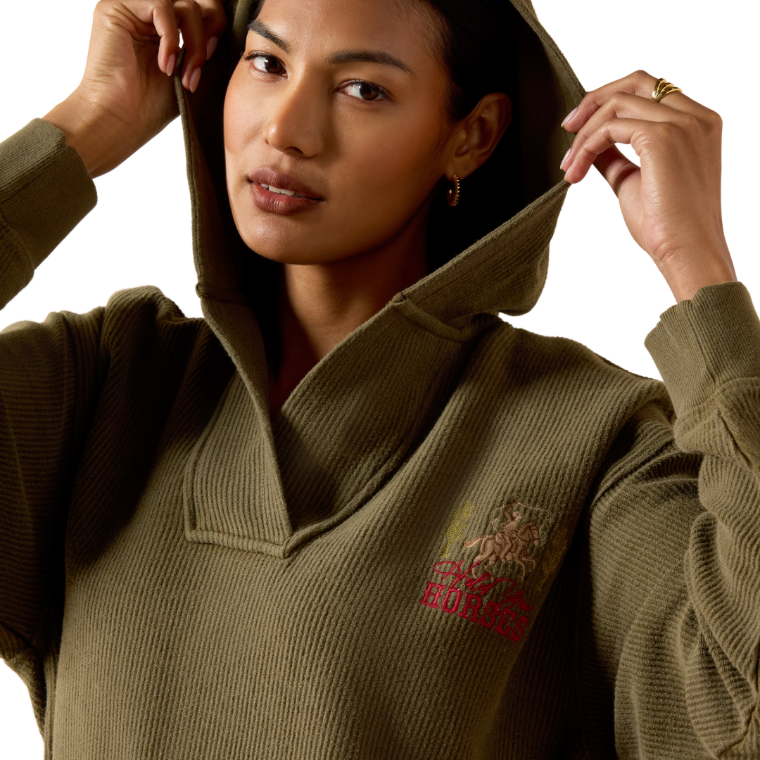 Ariat Ladies Ivy Green Valencia Hoodie 10079329