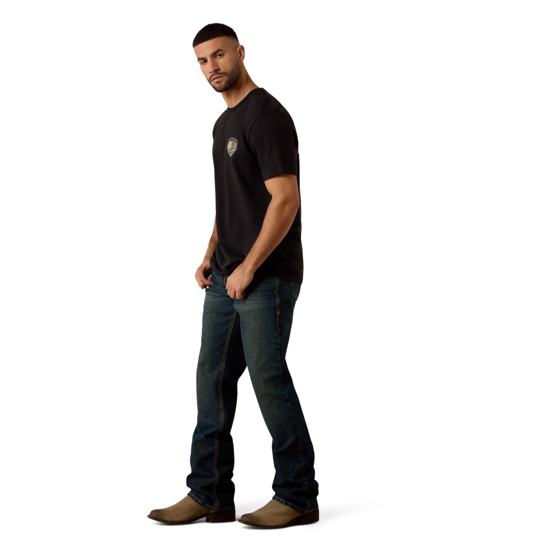 Ariat Men's Black Euromount Patriot Graphic T-Shirt 10079498