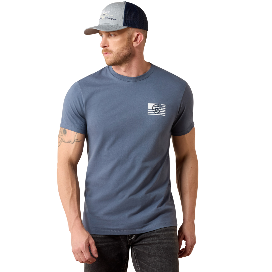 Ariat Men's Interwined Freedom Grisalle T-Shirt 10079600