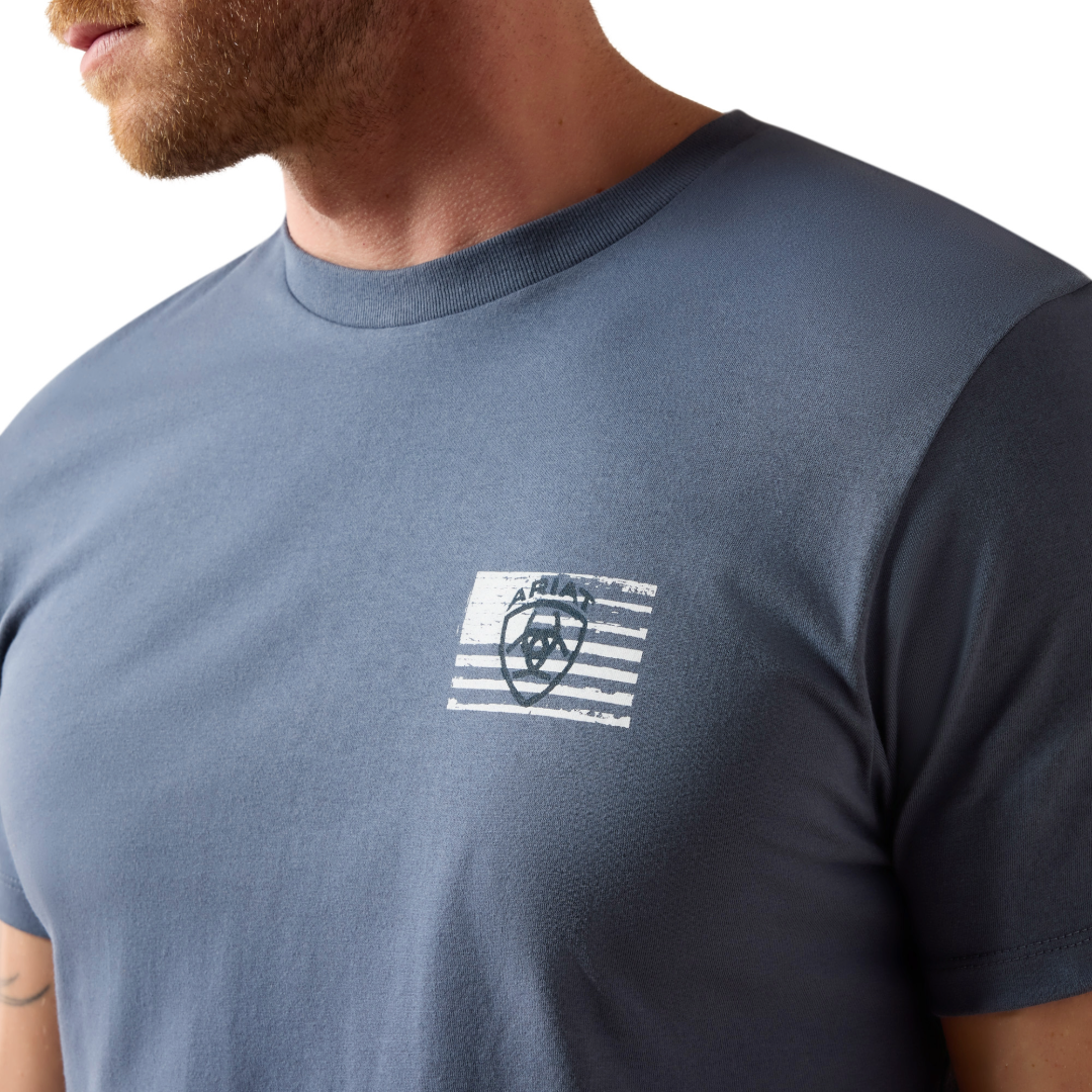 Ariat Men's Interwined Freedom Grisalle T-Shirt 10079600