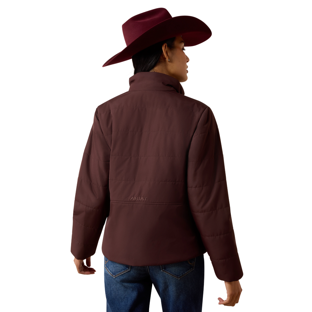 Ariat Ladies Chocolate Plum Titan Insulated Jacket 10079630