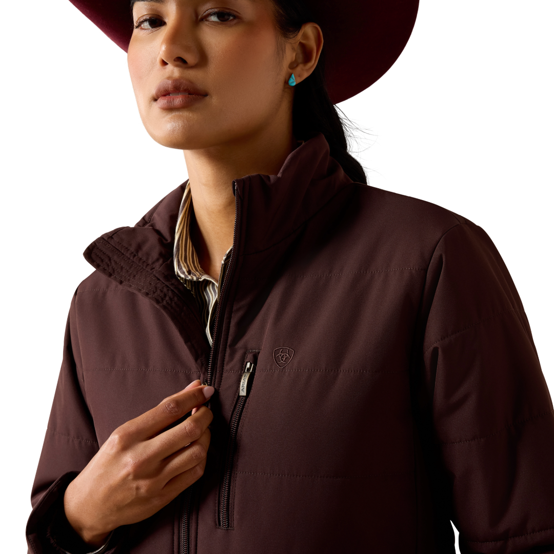 Ariat Ladies Chocolate Plum Titan Insulated Jacket 10079630