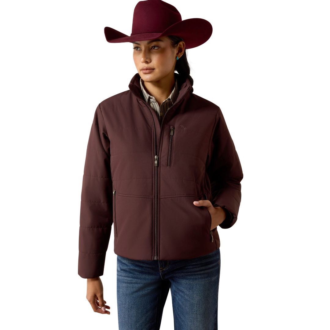Ariat Ladies Chocolate Plum Titan Insulated Jacket 10079630