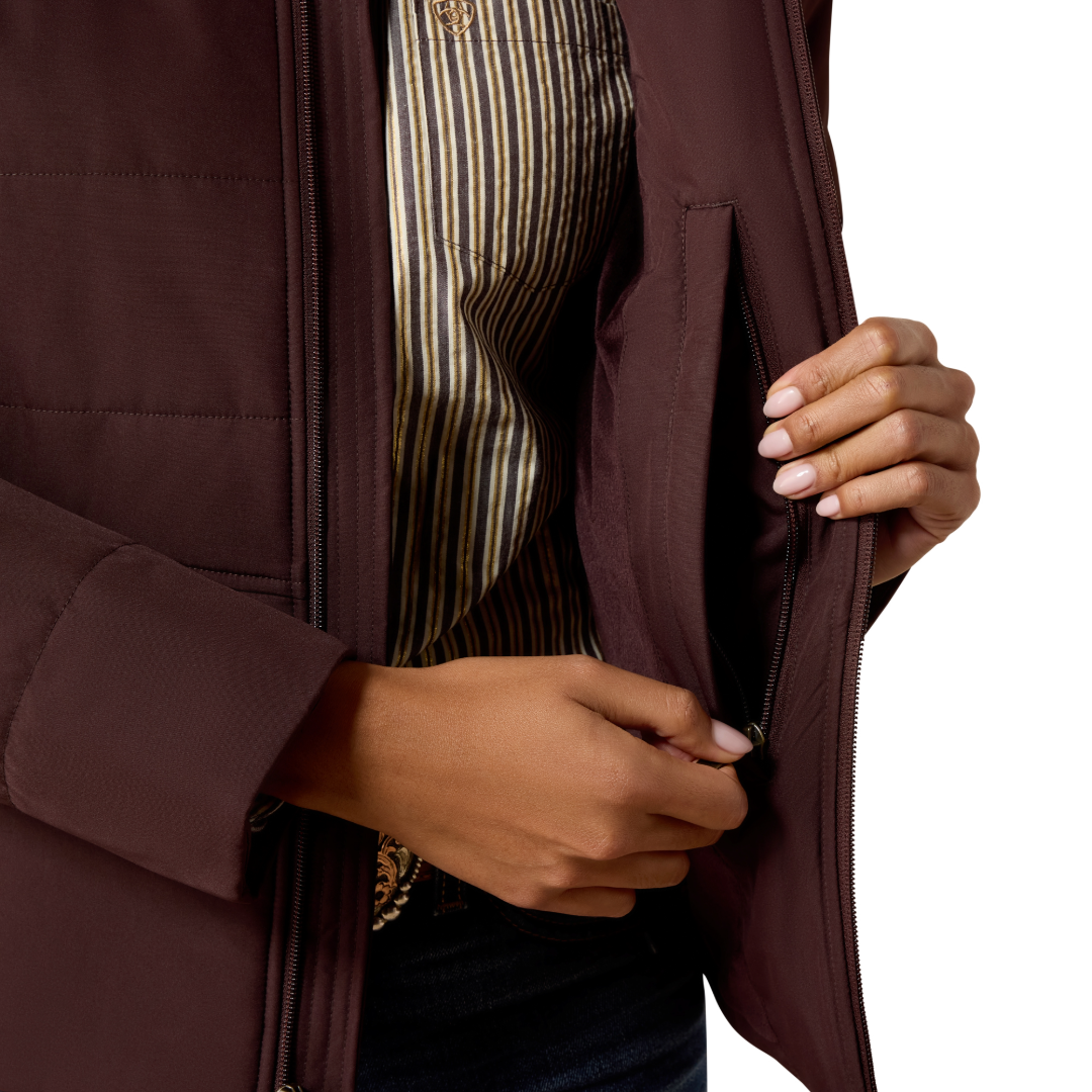 Ariat Ladies Chocolate Plum Titan Insulated Jacket 10079630