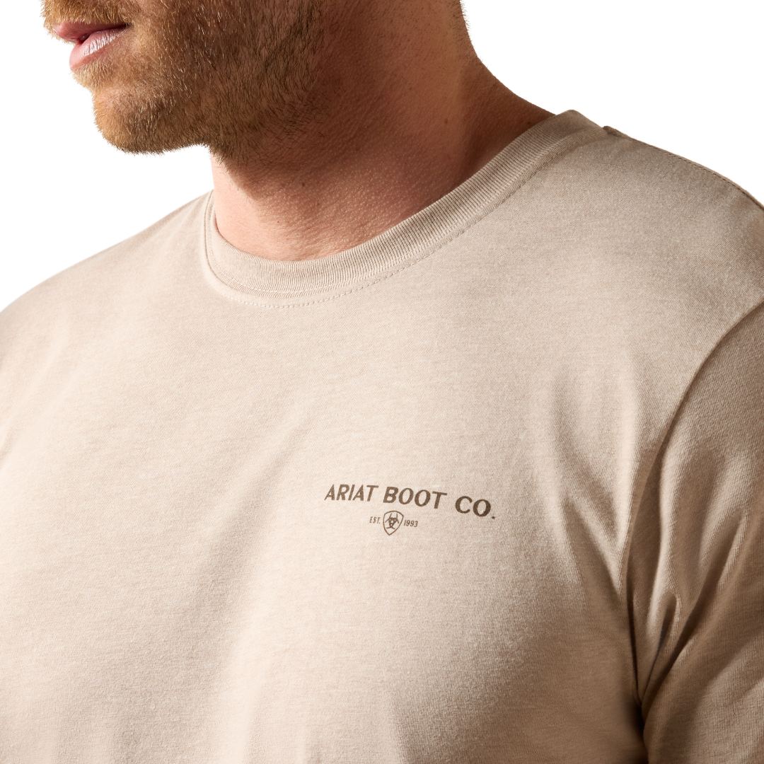 Ariat Men's Beefy Boy Brindle Heather T-Shirt 10082627