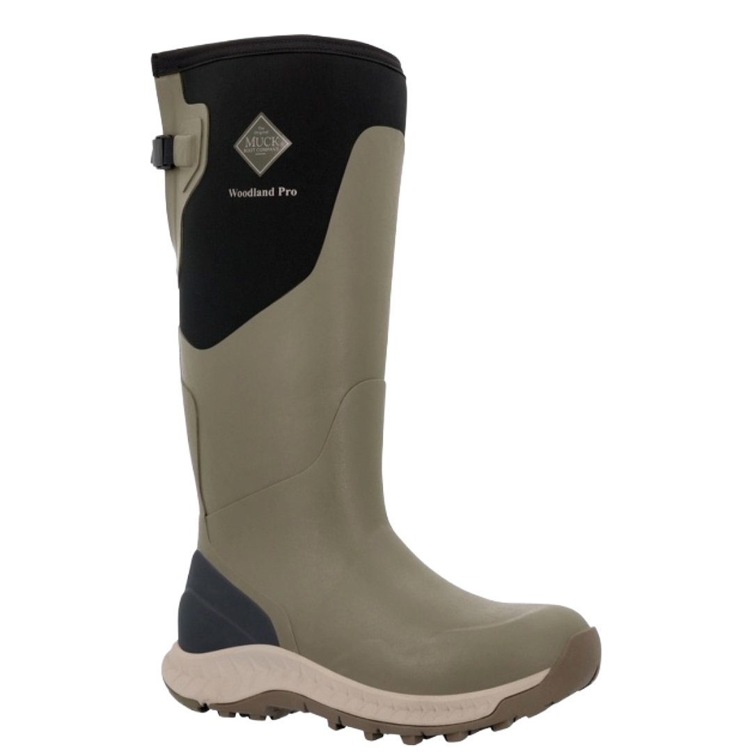 Muck Men's Woodland Pro 17" Olive Night Rock Ridge Outdoor Boot MWP17M30