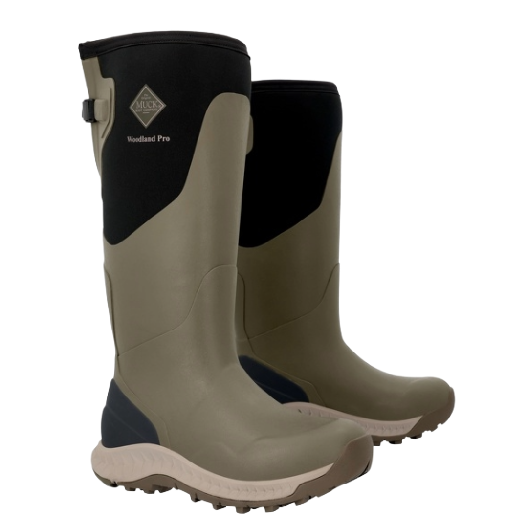 Muck Men's Woodland Pro 17" Olive Night Rock Ridge Outdoor Boot MWP17M30