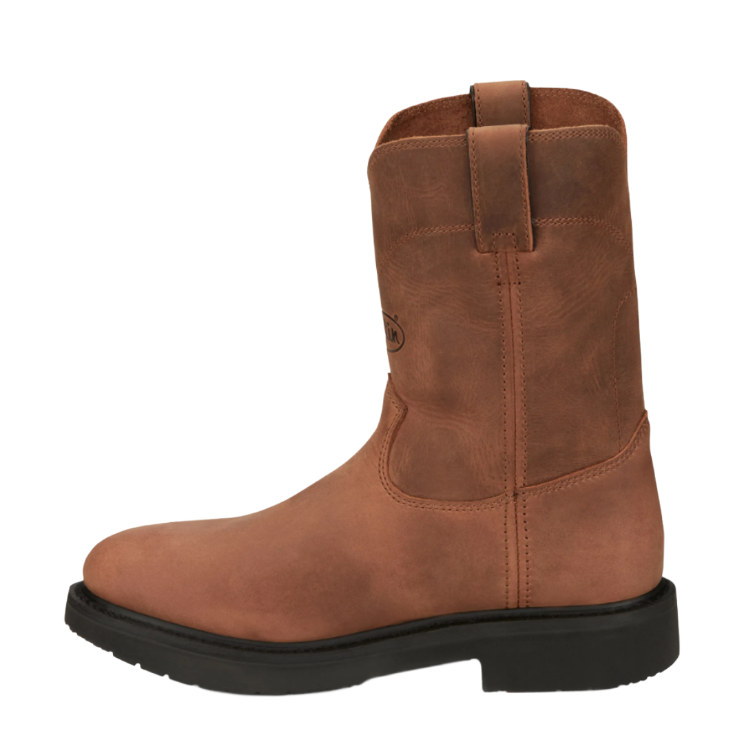 Justin Men's Round Up Aged Bark Medium Round Toe Boots OW4760