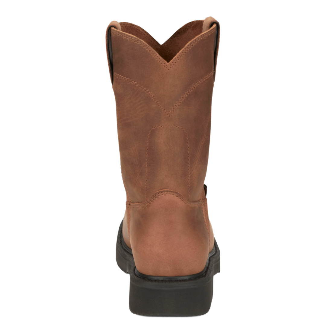 Justin Men's Round Up Aged Bark Medium Round Toe Boots OW4760