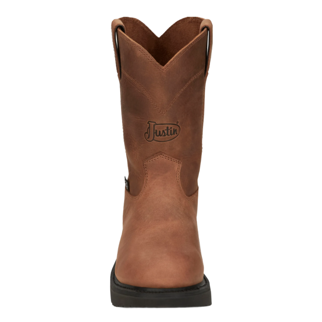 Justin Men's Round Up Aged Bark Medium Round Toe Boots OW4760