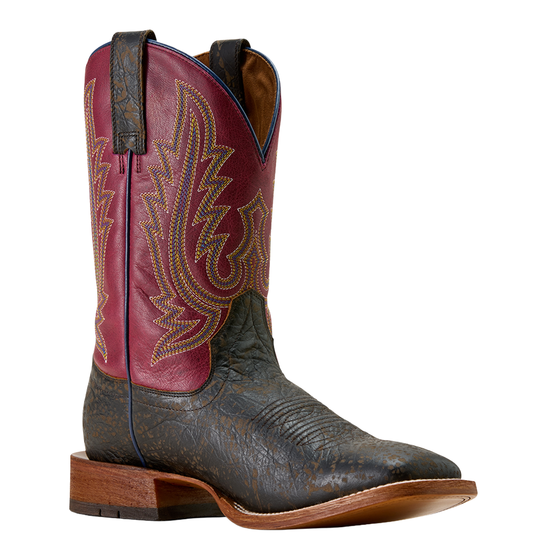 Ariat Men's County Roads Toffee Wide Square Toe Western Boot 10074251