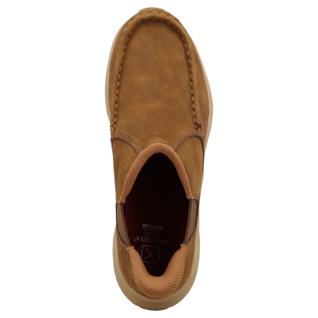 Twisted X Ladies EZ On Feather X Tan Suede Casual Shoe WCAU041