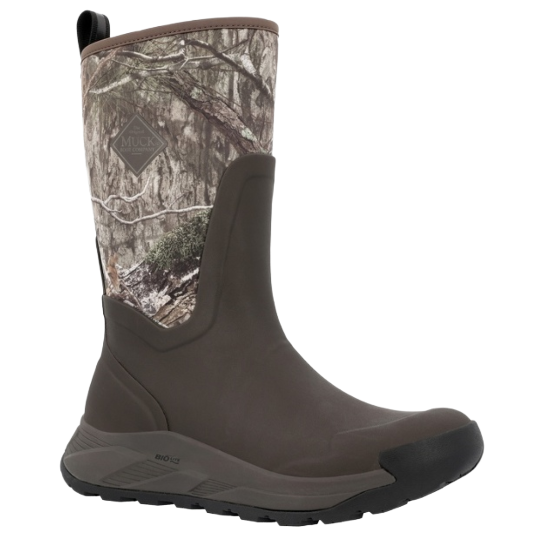 Muck Men's Outmax 12" Country DNA Turkish Brown Outdoor Boot MOX12MCD