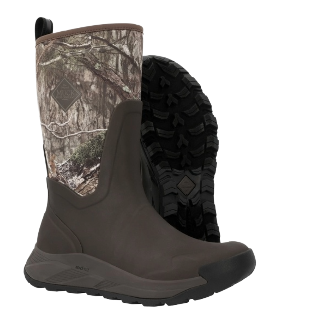 Muck Men's Outmax 12" Country DNA Turkish Brown Outdoor Boot MOX12MCD