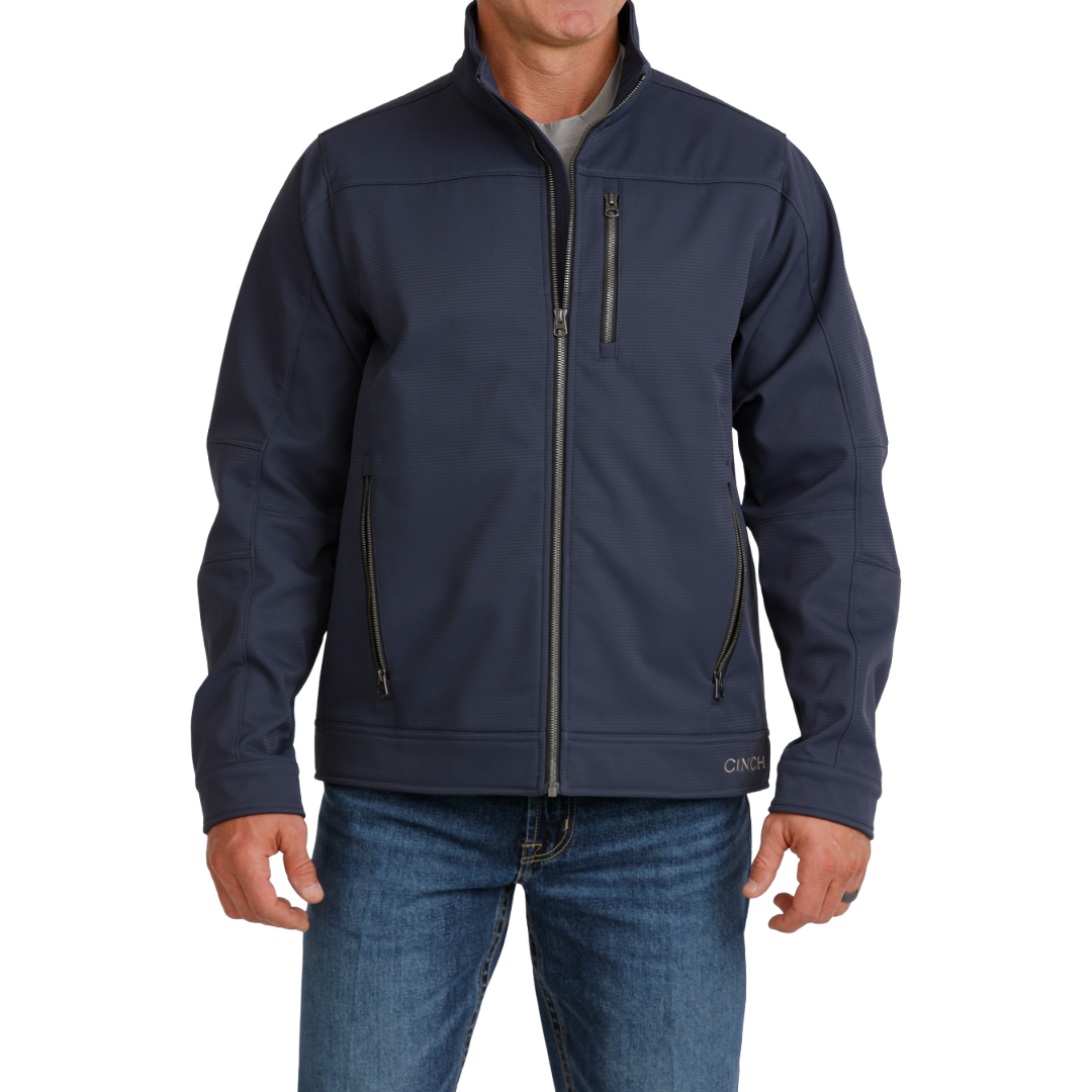 Cinch Men's Navy Concealed Carry Bonded Jacket MWJ1539008