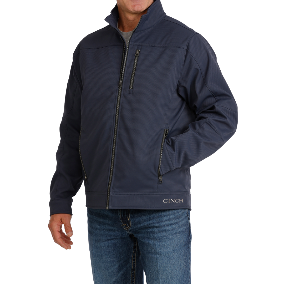 Cinch Men's Navy Concealed Carry Bonded Jacket MWJ1539008