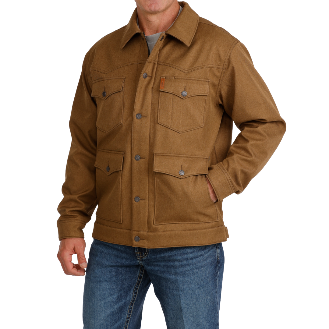 Cinch Men's Brown Bonded Western Chore Jacket MWJ1551002