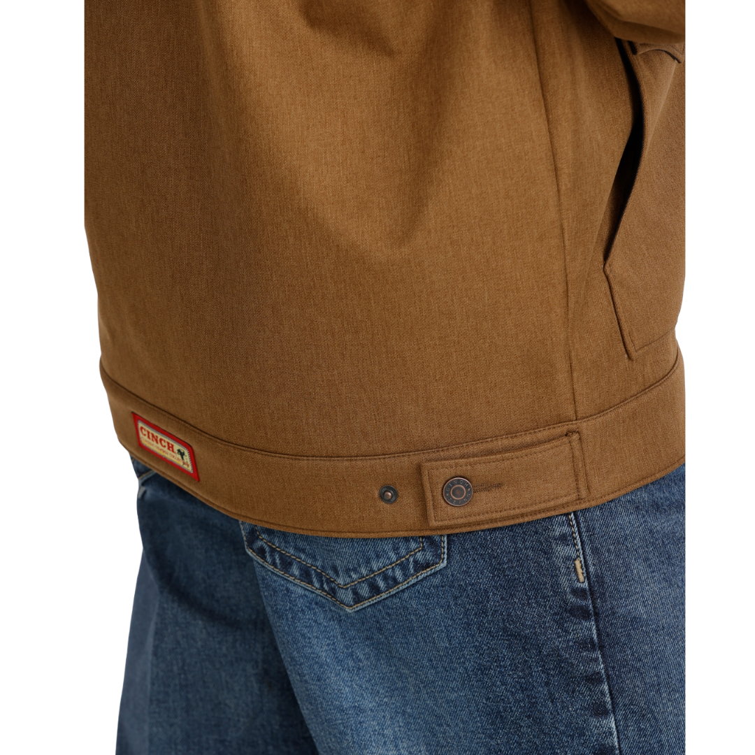 Cinch Men's Brown Bonded Western Chore Jacket MWJ1551002