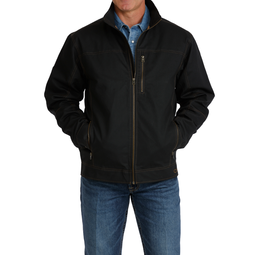 Cinch Men's Black Concealed Carry Canvas Jacket MWJ1938001