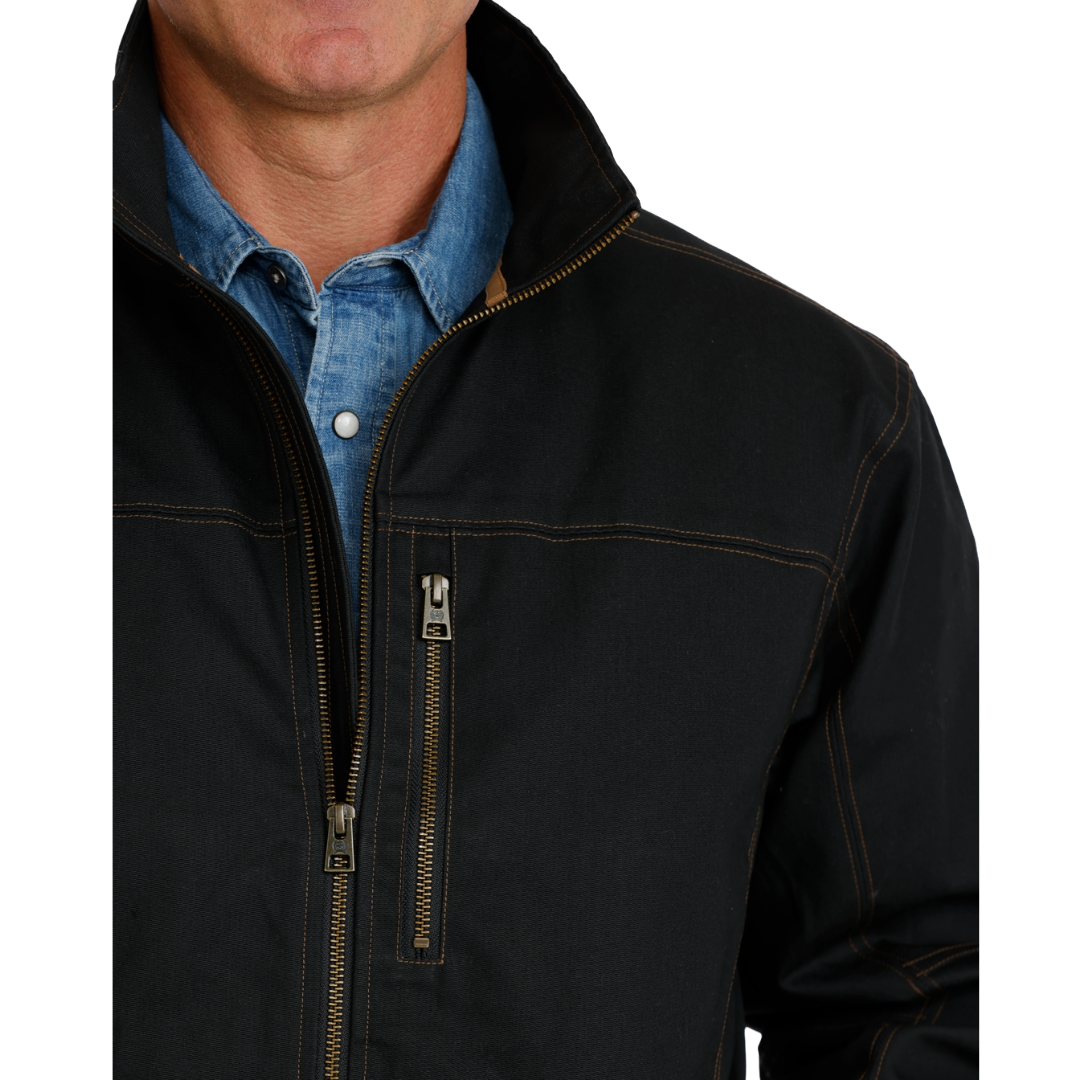 Cinch Men's Black Concealed Carry Canvas Jacket MWJ1938001