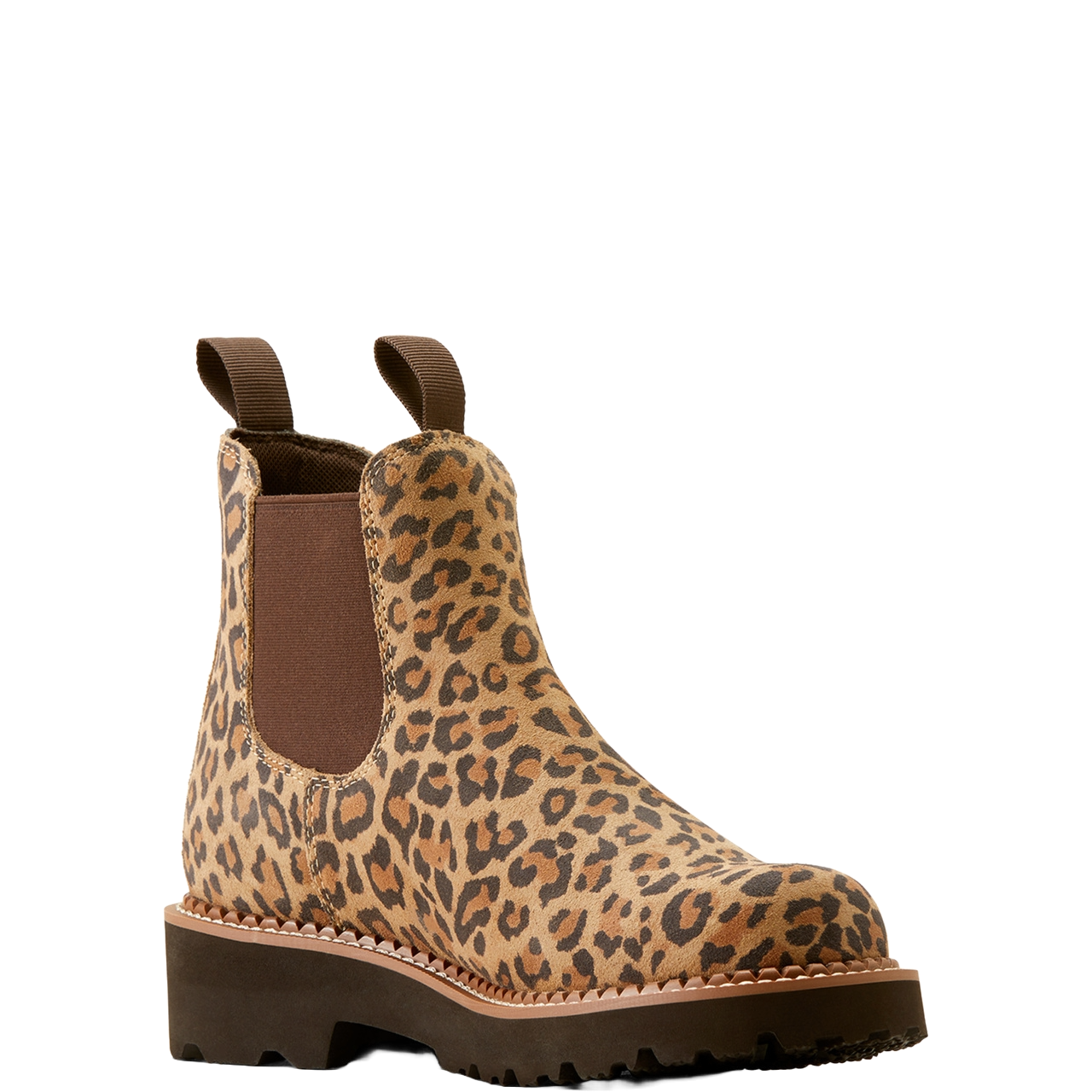 Ariat Ladies Fatbaby Twin Gore Cheetah Round Toe Boots 10050891